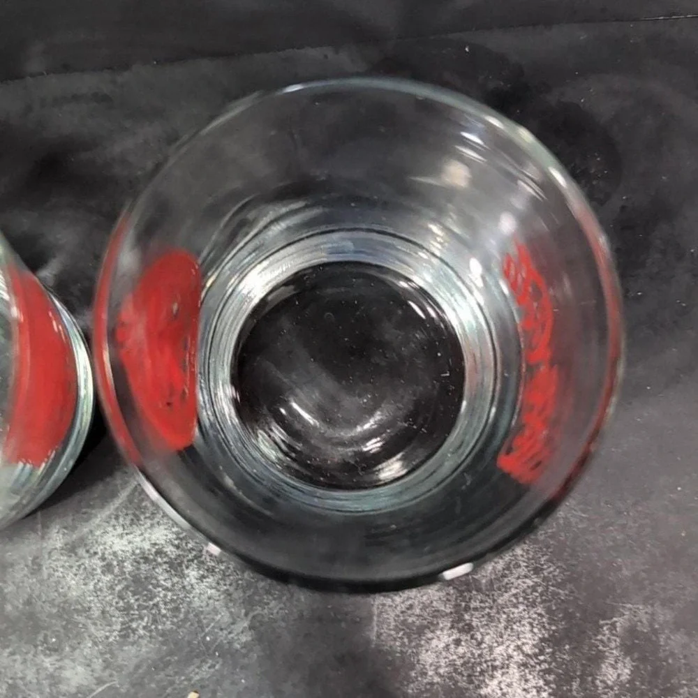 Coca Cola Toronto Police 1957 Drinking Tumblers, Set of 2, Replacement Glasses‎